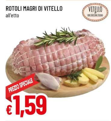 ROTOLI MAGRI DI VITELLO