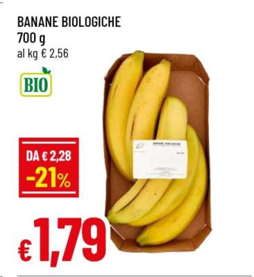 BANANE BIOLOGICHE