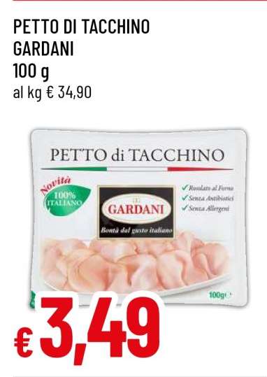 PETTO DI TACCHINO GARDANI