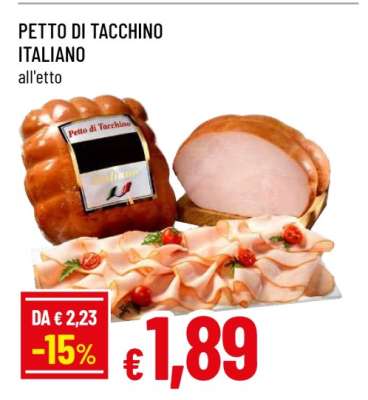 PETTO DI TACCHINO ITALIANO