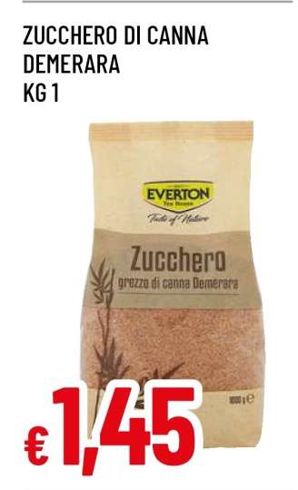 ZUCCHERO DI CANNA DEMERARA