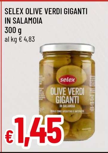 SELEX OLIVE VERDI GIGANTI IN SALAMOIA