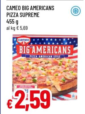 Cameo Big Americans Pizza Supreme