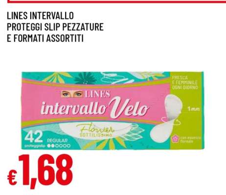 LINES INTERVALLO PROTEGGI SLIP