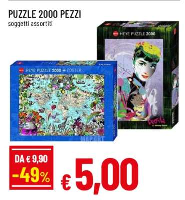 PUZZLE 2000 PEZZI
