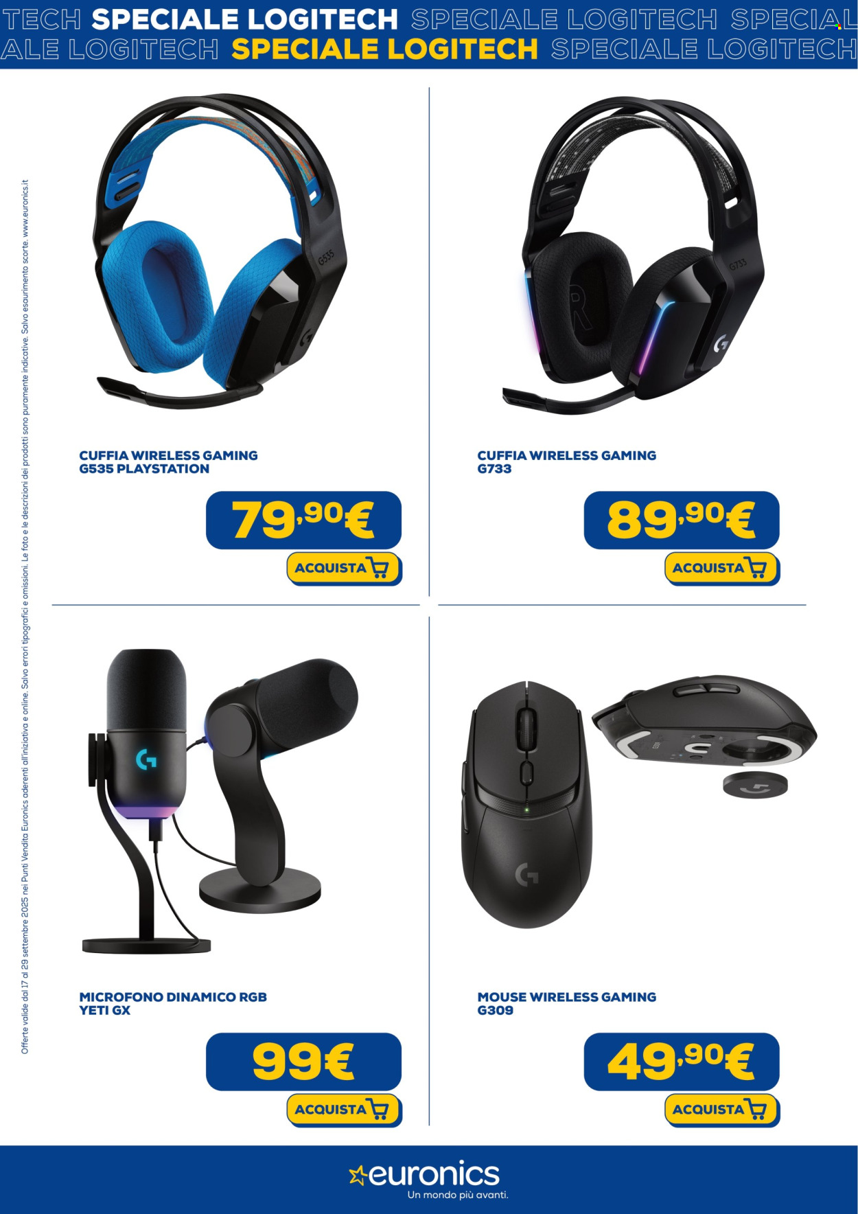 Volantino Euronics - 17/9/2025 - 29/9/2025. Pagina 3