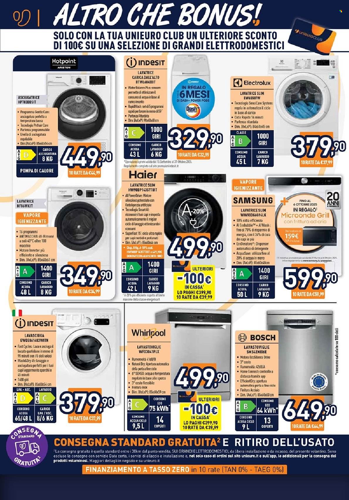 Volantino Unieuro - 17/9/2025 - 2/10/2025. Pagina 6