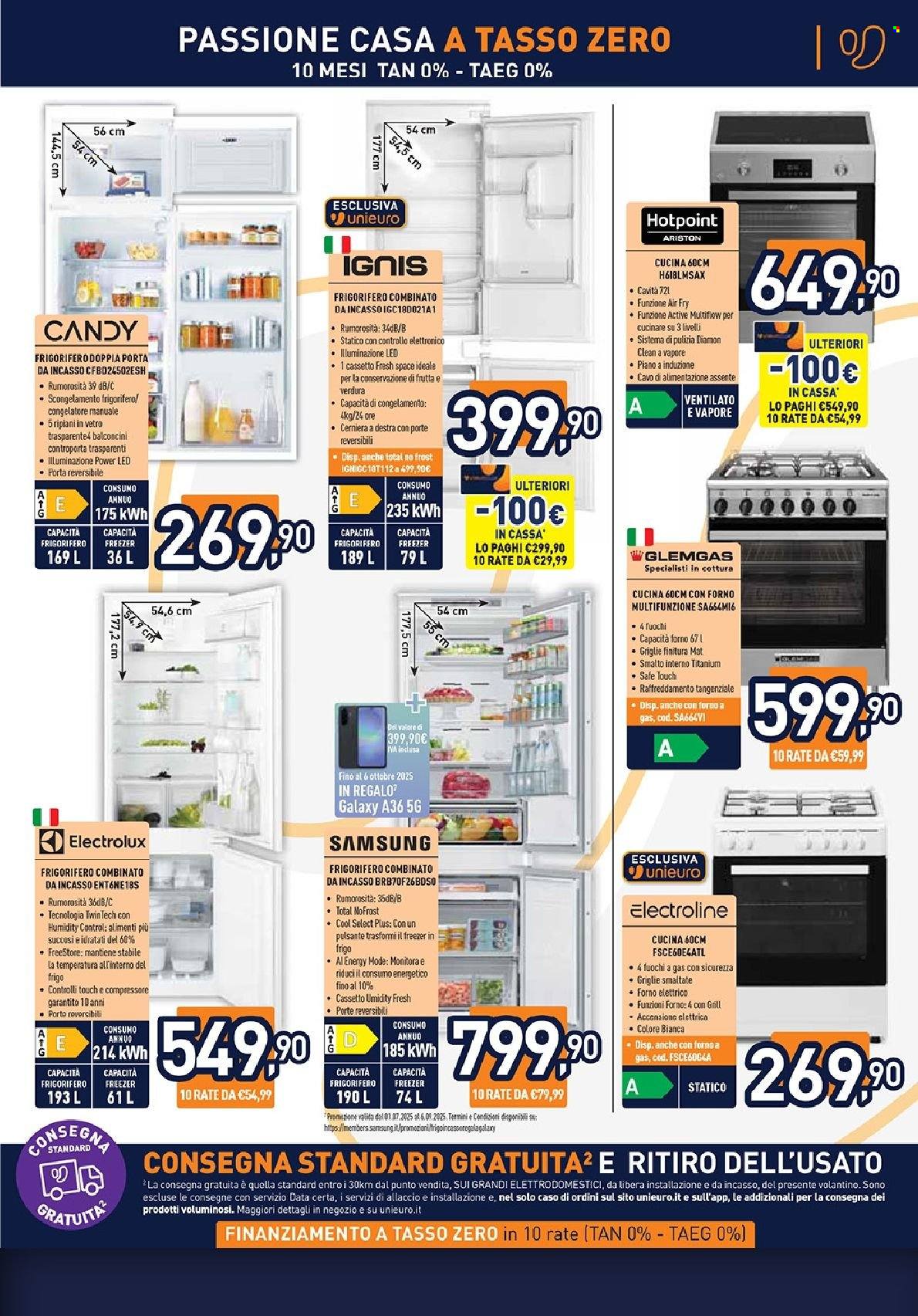 Volantino Unieuro - 17/9/2025 - 2/10/2025. Pagina 9