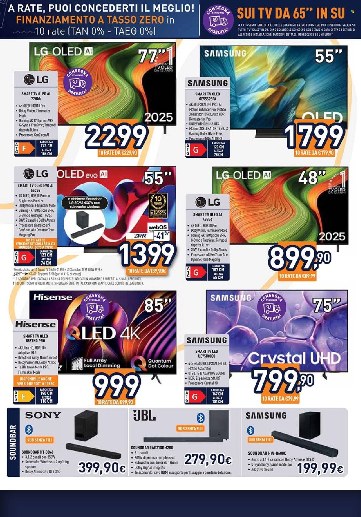 Volantino Unieuro - 17/9/2025 - 2/10/2025. Pagina 18