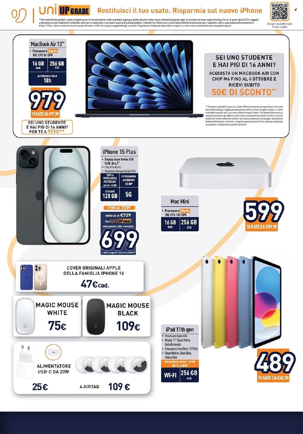 Volantino Unieuro - 17/9/2025 - 2/10/2025. Pagina 30