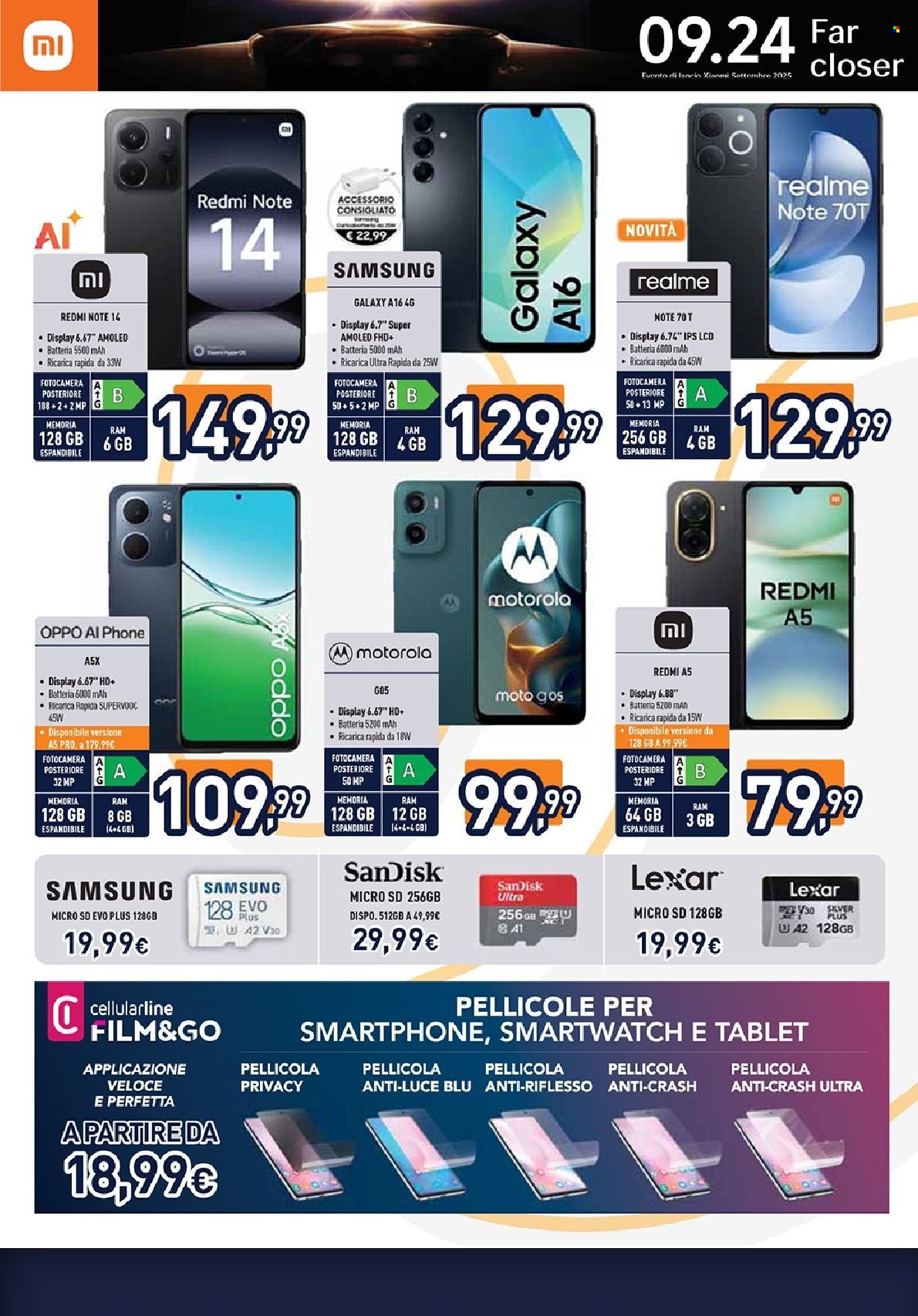 Volantino Unieuro - 17/9/2025 - 2/10/2025. Pagina 33