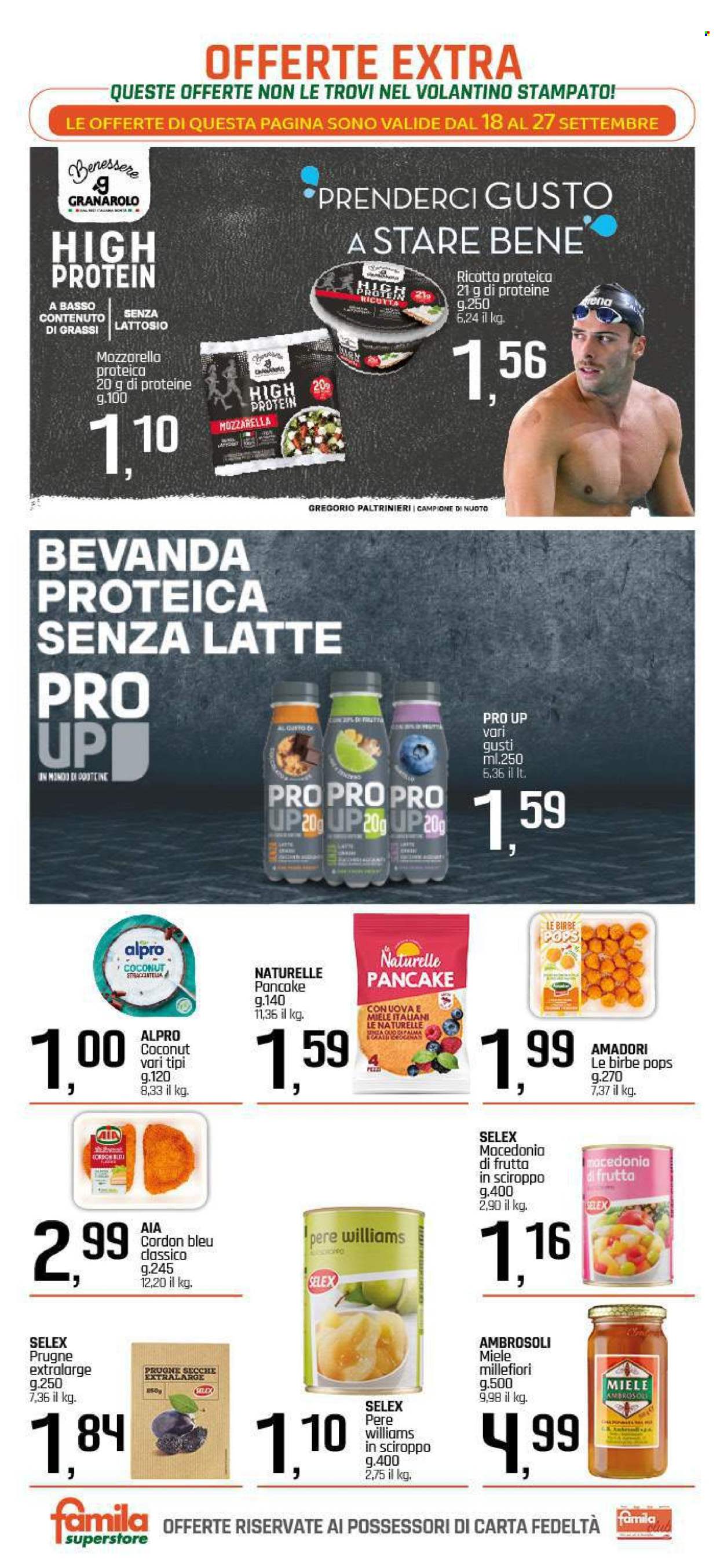 Volantino Famila - 18/9/2025 - 27/9/2025. Pagina 19