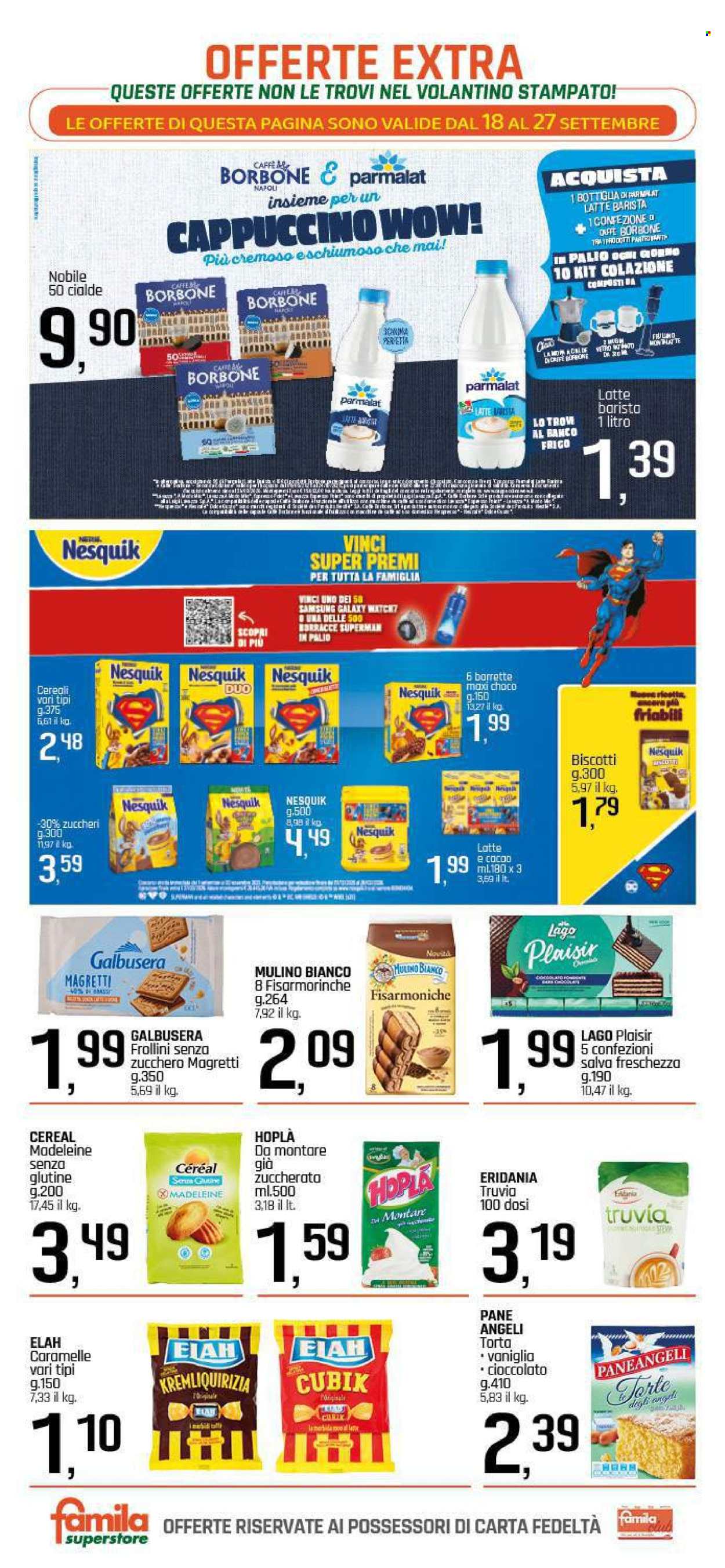 Volantino Famila - 18/9/2025 - 27/9/2025. Pagina 20