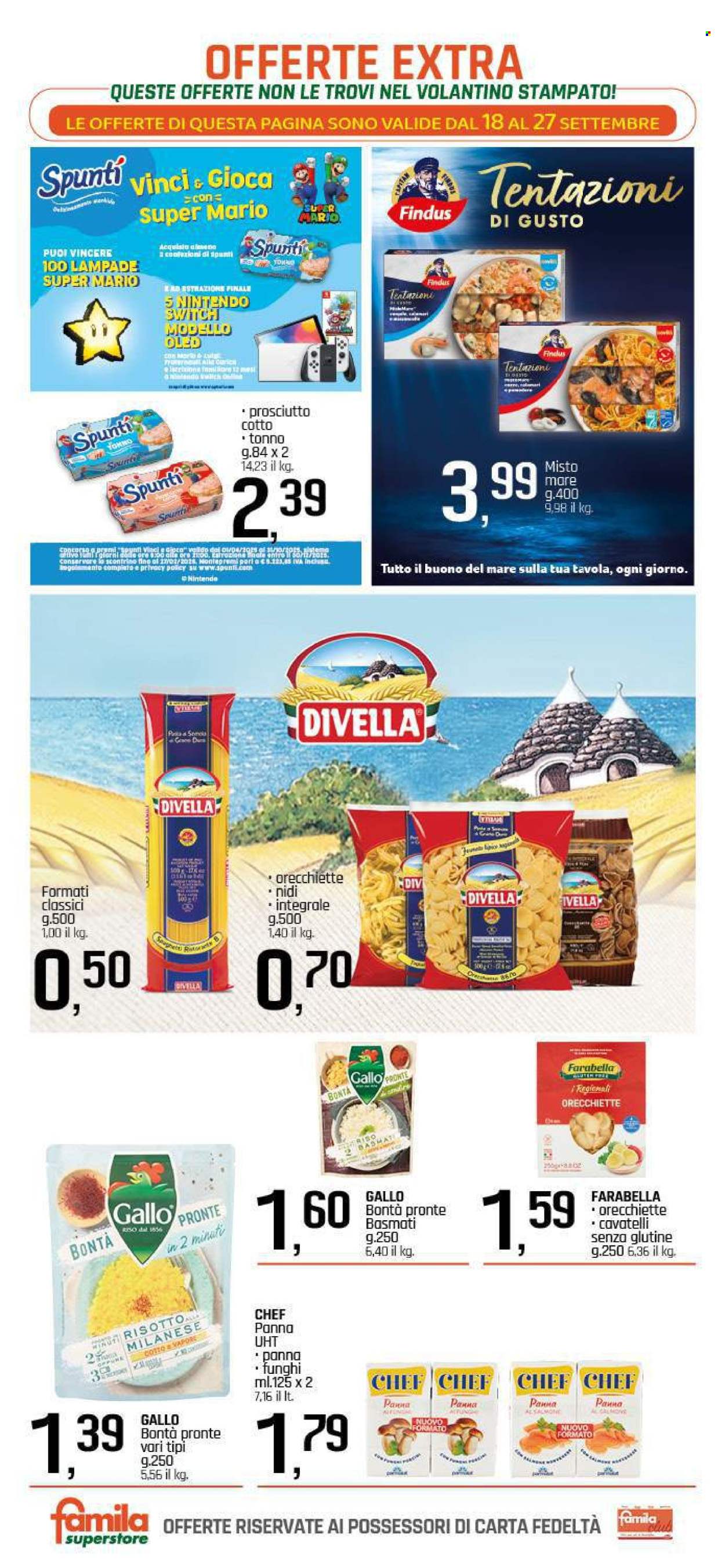Volantino Famila - 18/9/2025 - 27/9/2025. Pagina 21