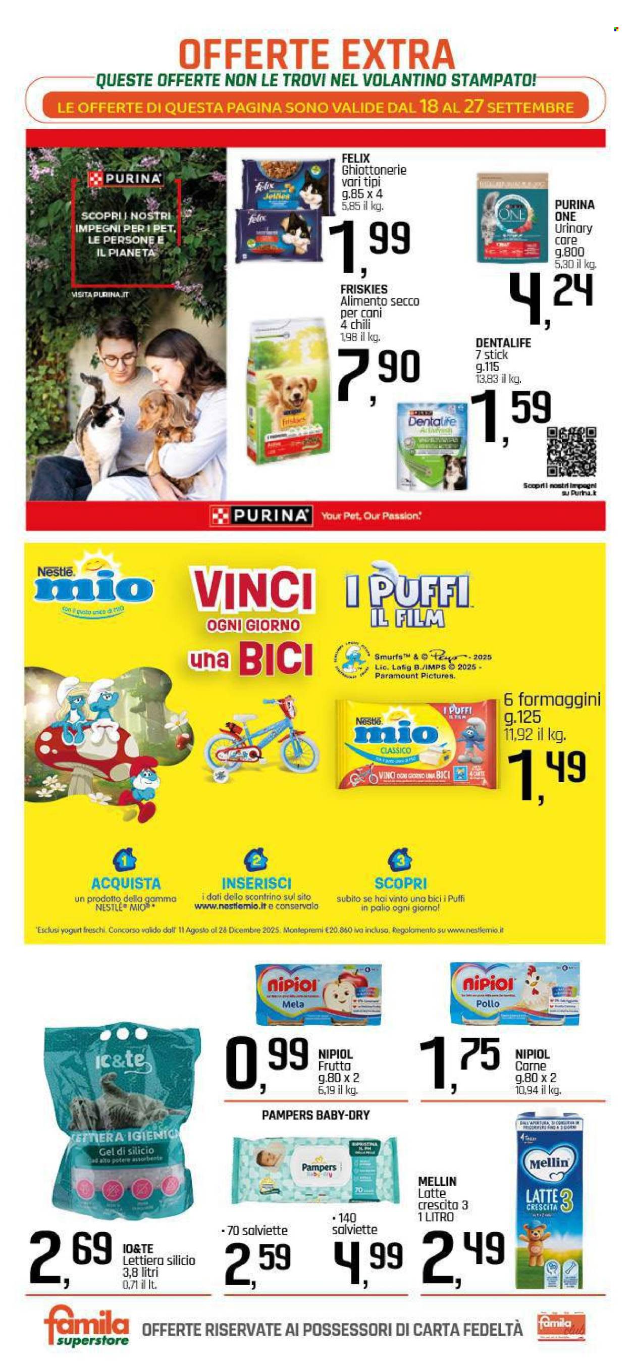 Volantino Famila - 18/9/2025 - 27/9/2025. Pagina 29