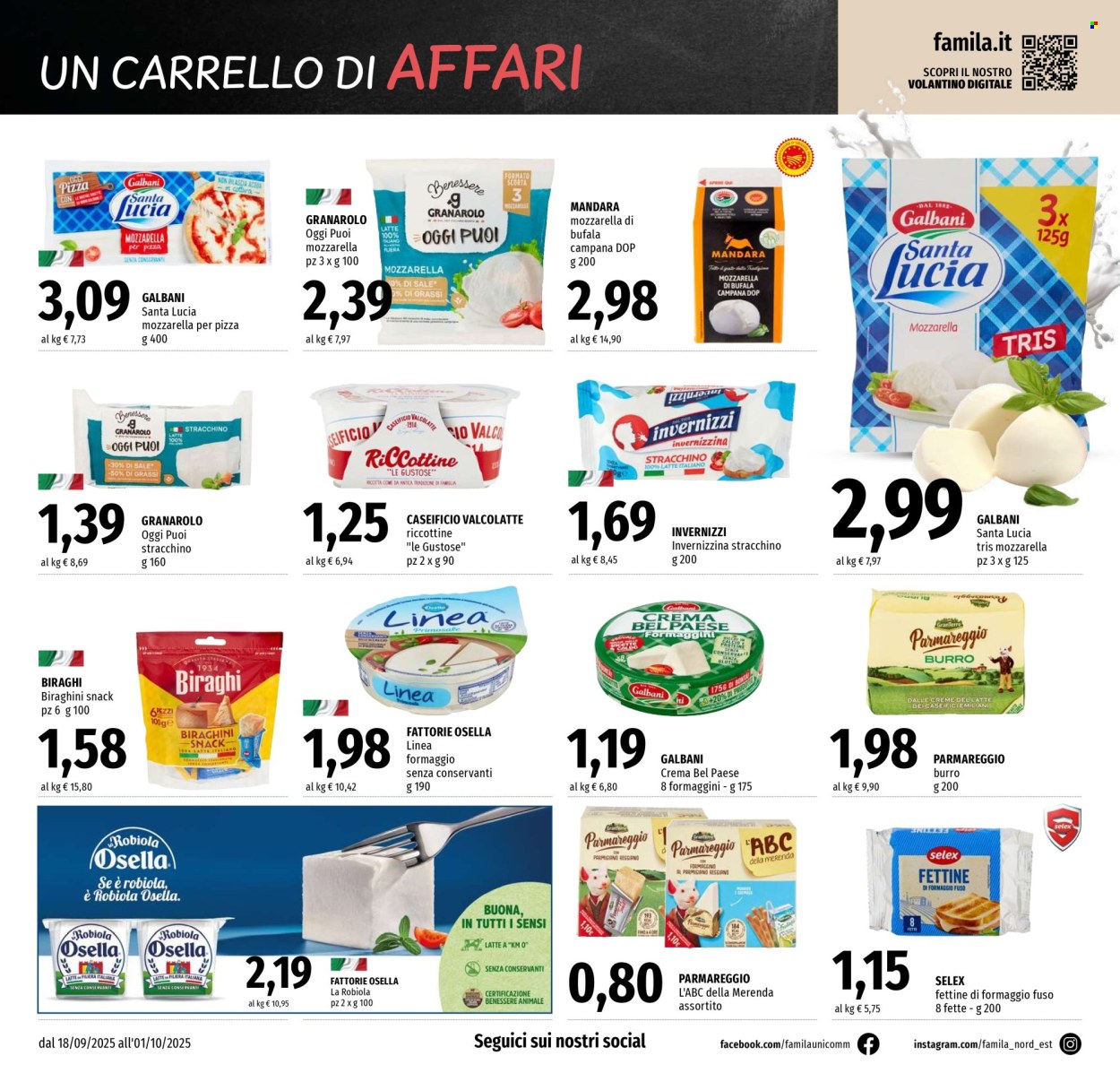 Volantino Famila - 18/9/2025 - 1/10/2025. Pagina 6