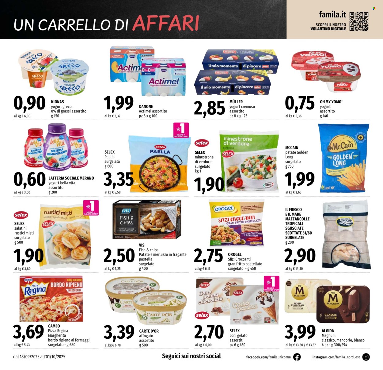 Volantino Famila - 18/9/2025 - 1/10/2025. Pagina 8