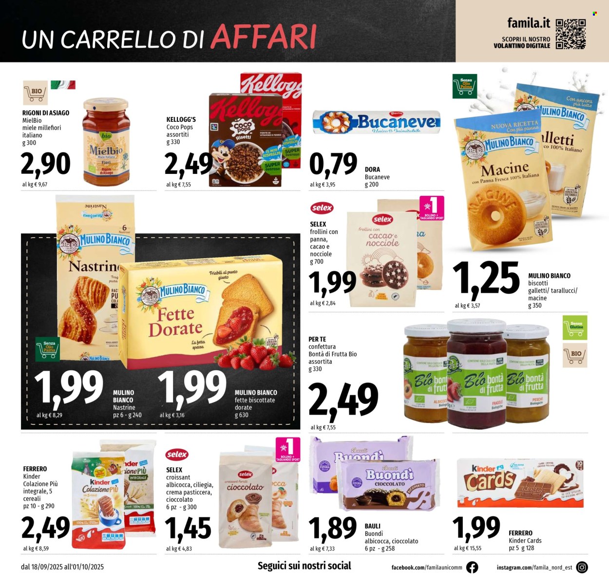 Volantino Famila - 18/9/2025 - 1/10/2025. Pagina 12