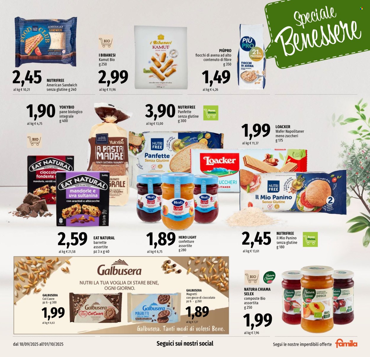 Volantino Famila - 18/9/2025 - 1/10/2025. Pagina 15
