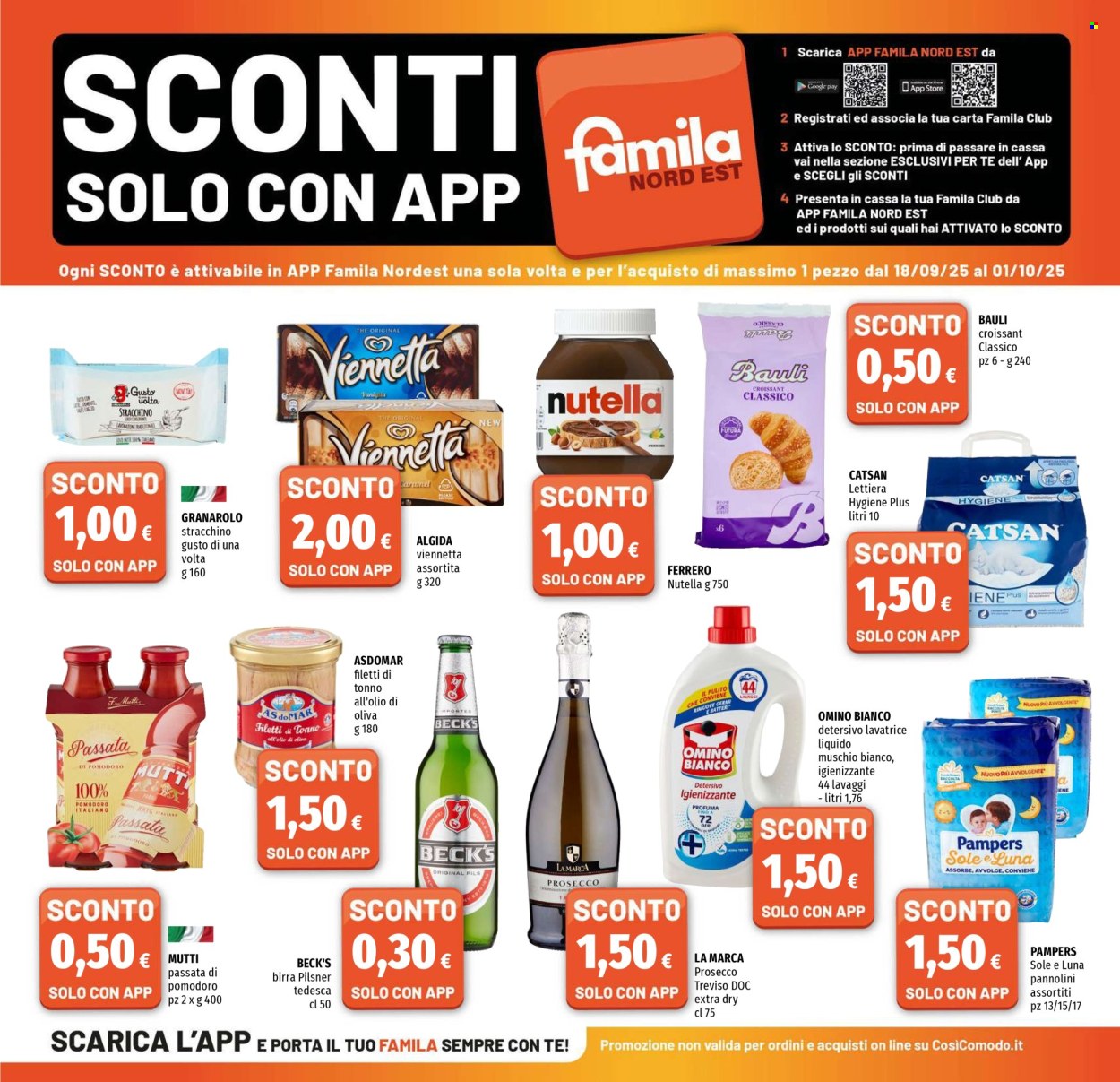 Volantino Famila - 18/9/2025 - 1/10/2025. Pagina 17