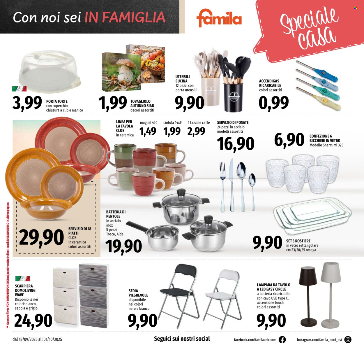 Volantino Famila - 18/9/2025 - 1/10/2025. Pagina 22