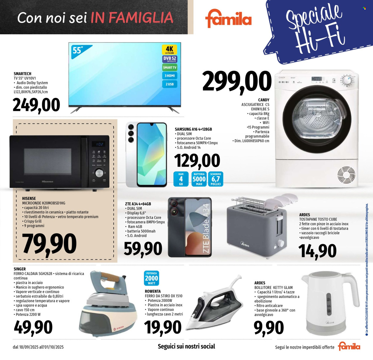 Volantino Famila - 18/9/2025 - 1/10/2025. Pagina 23