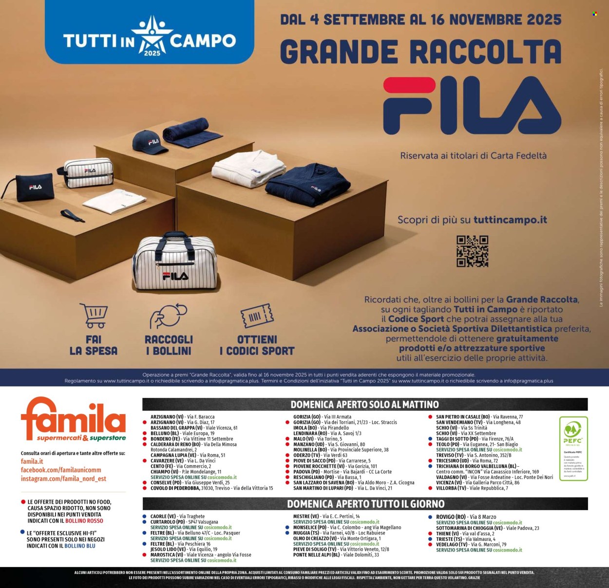 Volantino Famila - 18/9/2025 - 1/10/2025. Pagina 28