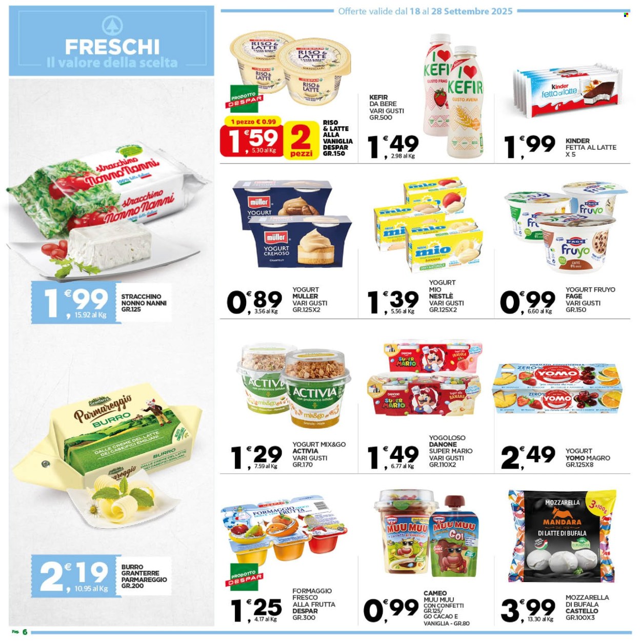 Volantino Despar - 18/9/2025 - 28/9/2025. Pagina 6