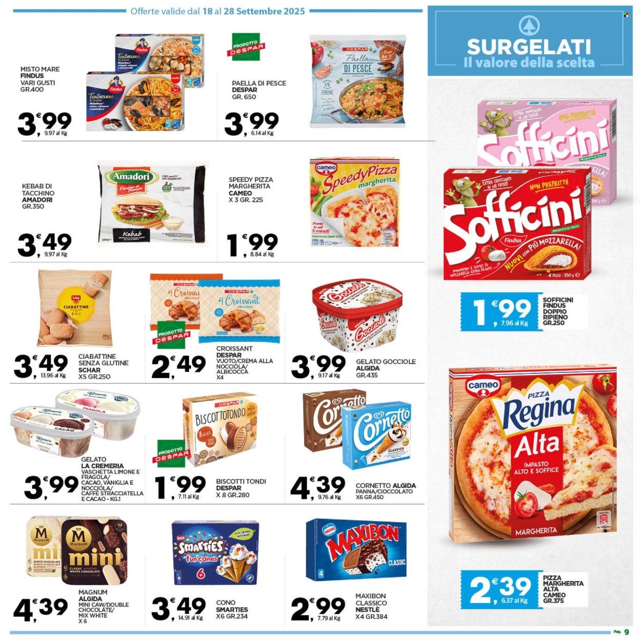 Volantino Despar - 18/9/2025 - 28/9/2025. Pagina 9