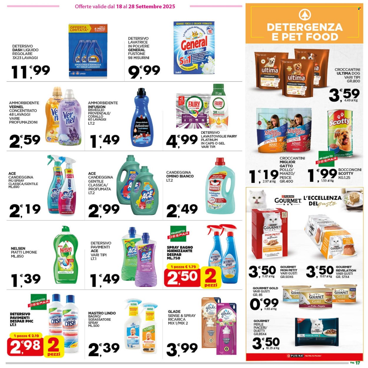 Volantino Despar - 18/9/2025 - 28/9/2025. Pagina 17