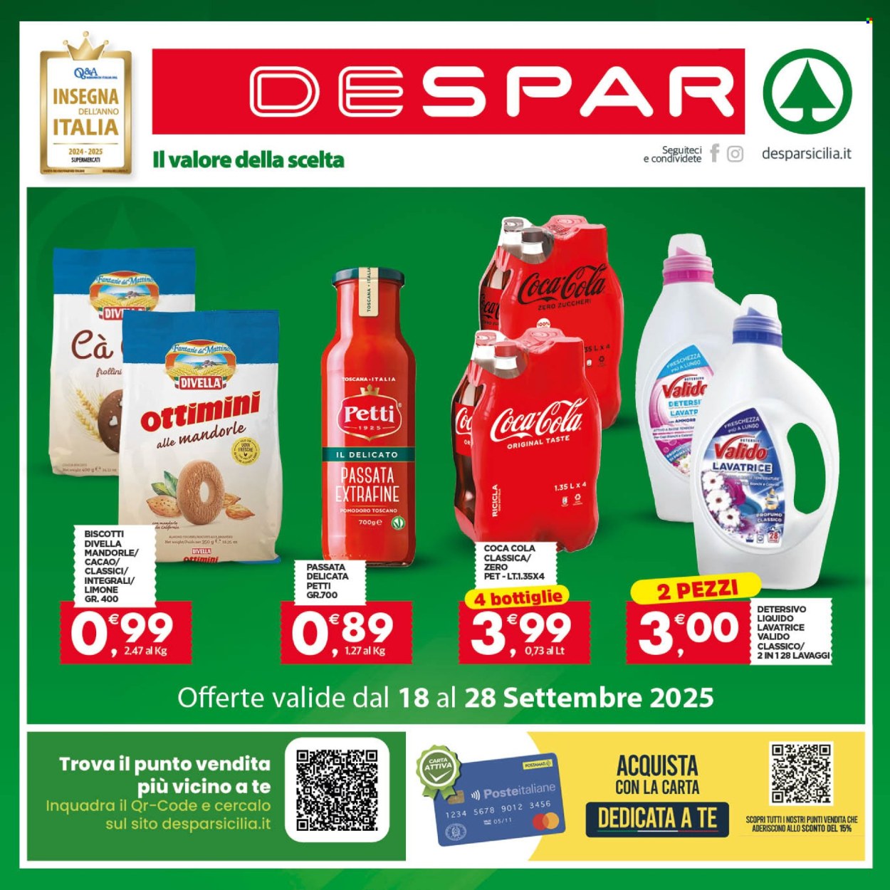 Volantino Despar - 18/9/2025 - 28/9/2025. Pagina 20