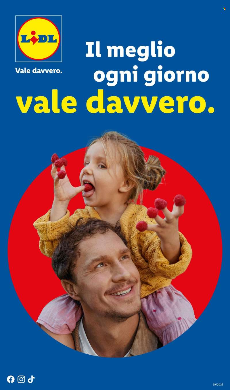 Volantino Lidl - 22/9/2025 - 28/9/2025.