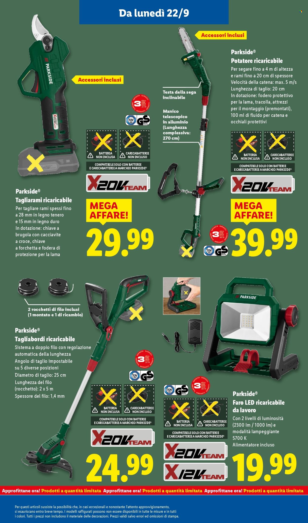 Volantino Lidl - 22/9/2025 - 28/9/2025. Pagina 33