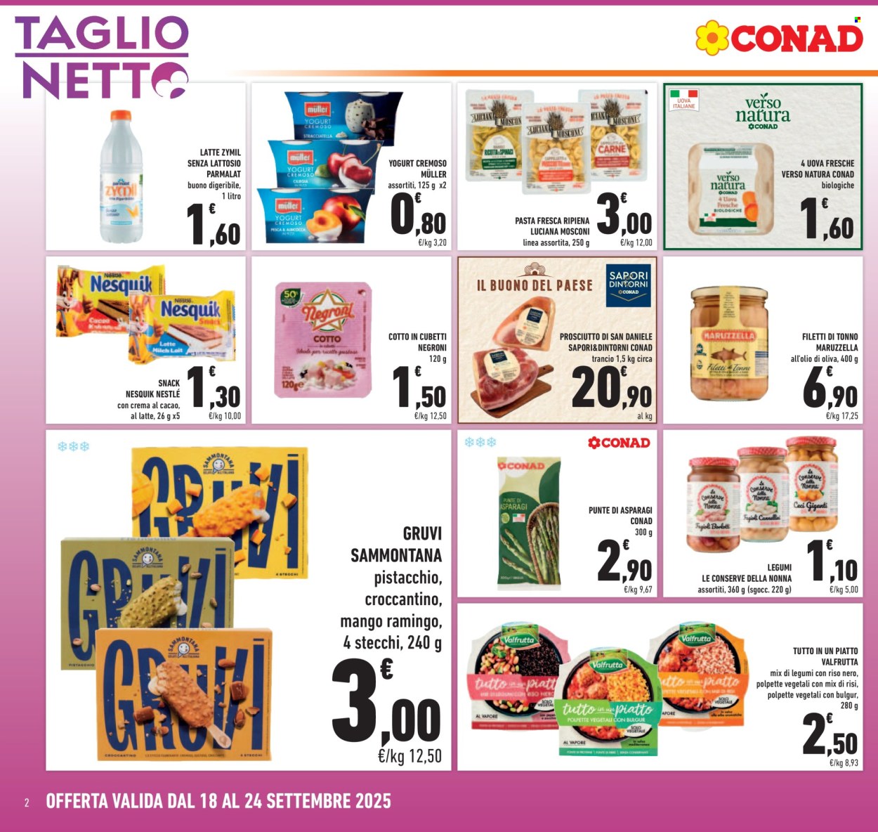 Volantino Conad - 18/9/2025 - 24/9/2025. Pagina 2