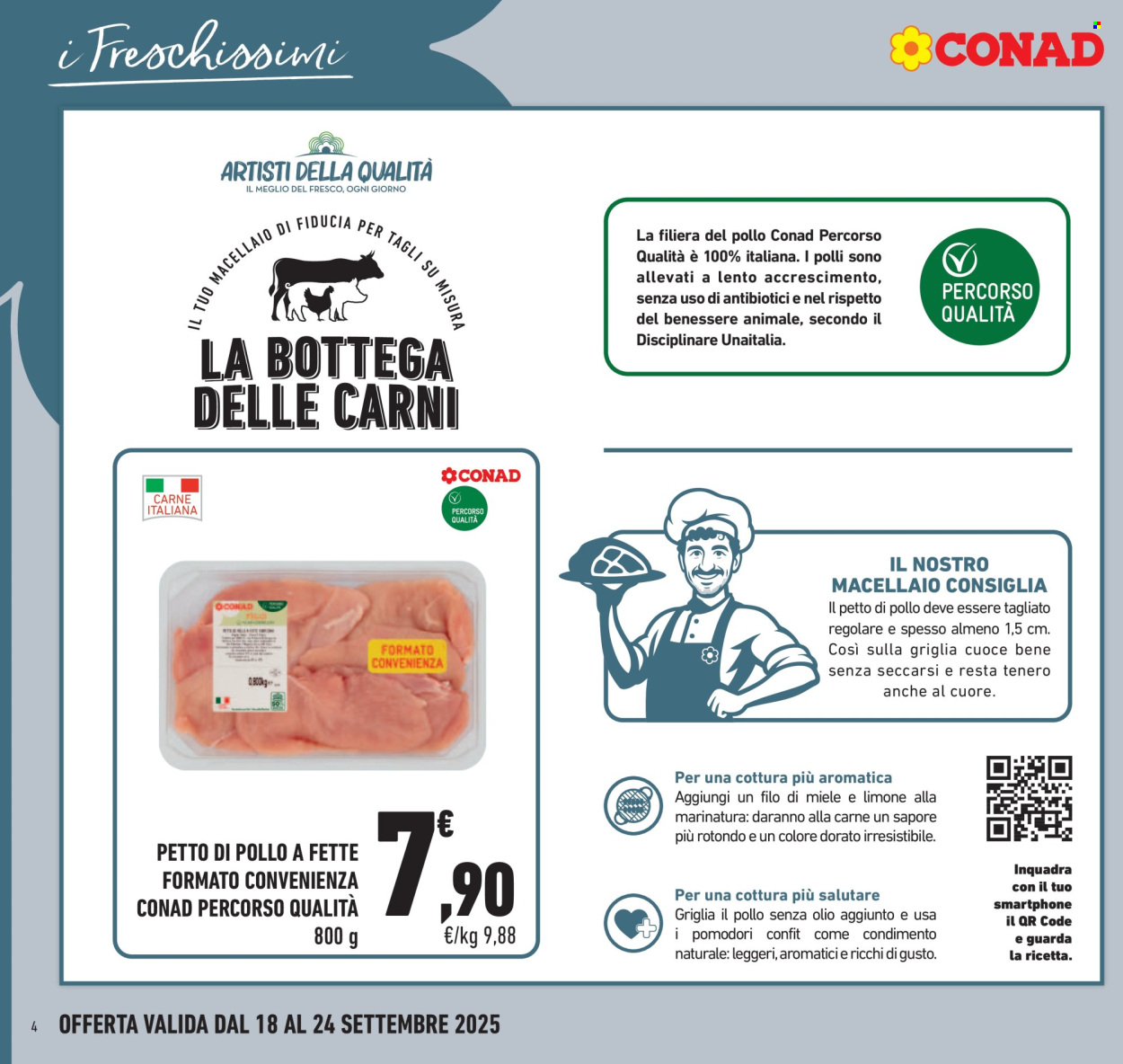 Volantino Conad - 18/9/2025 - 24/9/2025. Pagina 4