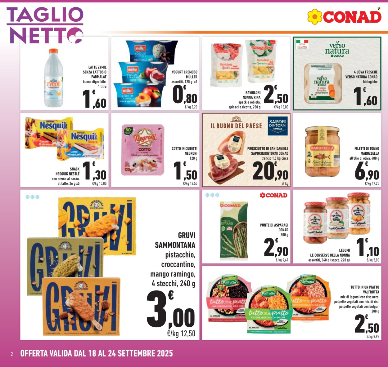 Volantino Conad - 18/9/2025 - 24/9/2025. Pagina 2
