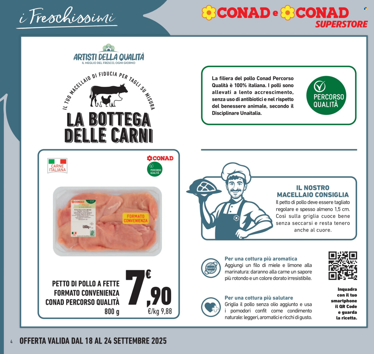 Volantino Conad Superstore - 18/9/2025 - 24/9/2025. Pagina 4