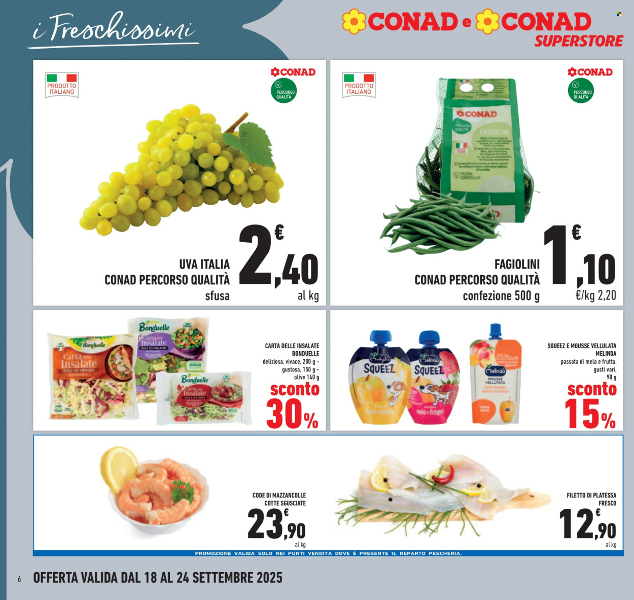 Volantino Conad Superstore - 18/9/2025 - 24/9/2025. Pagina 6