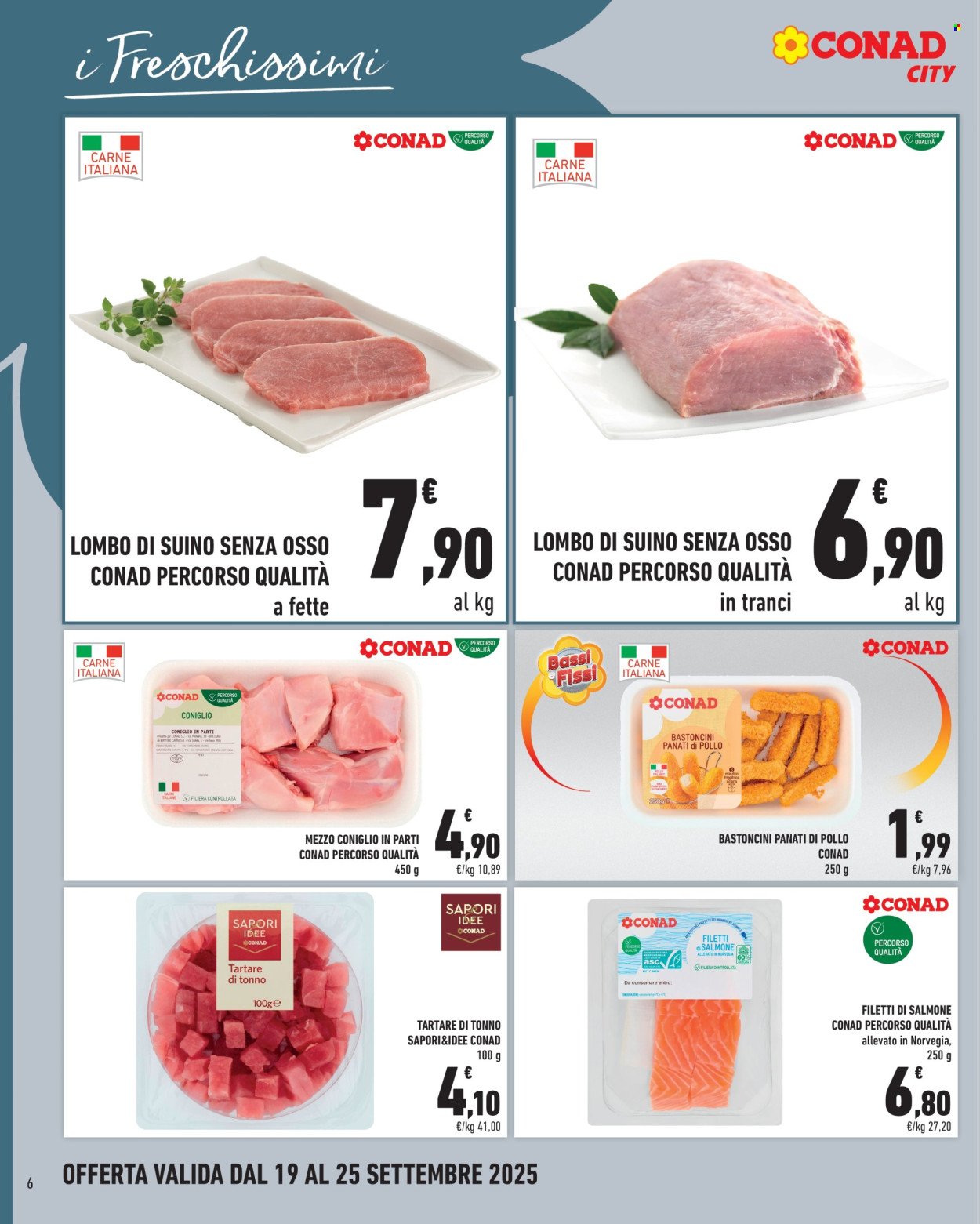 Volantino Conad - 19/9/2025 - 25/9/2025. Pagina 6