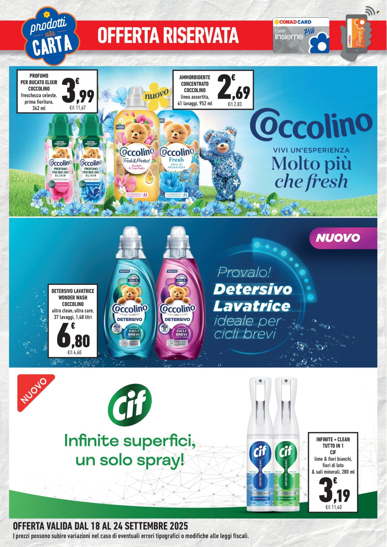 Volantino Conad - 18/9/2025 - 24/9/2025. Pagina 4
