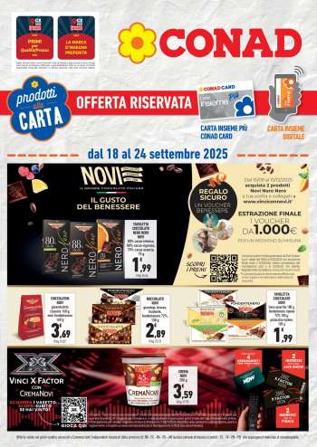 Volantino Conad - 18/9/2025 - 24/9/2025.