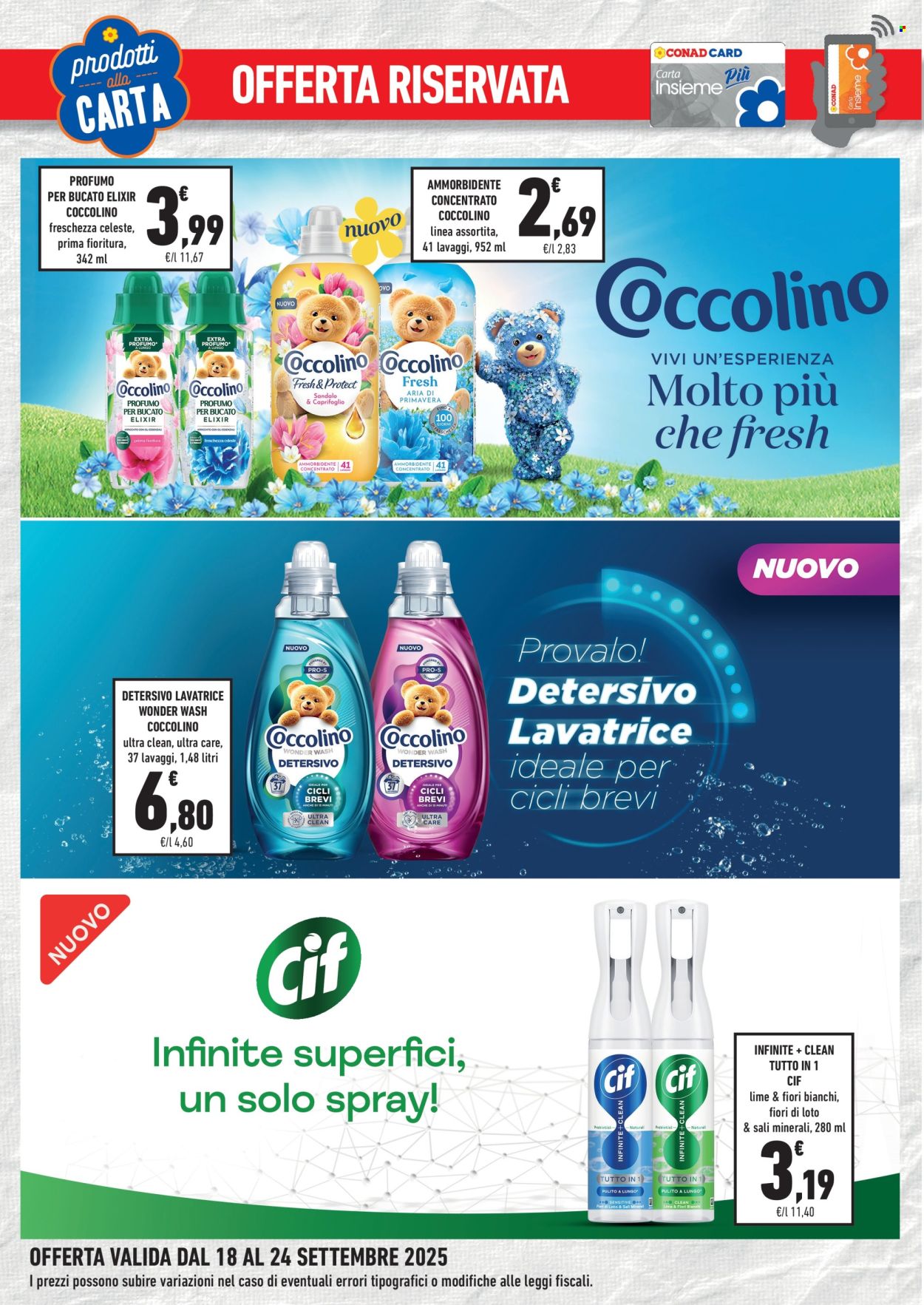 Volantino Conad - 18/9/2025 - 24/9/2025. Pagina 4