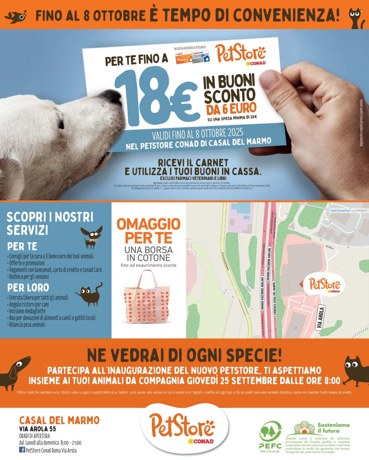 Volantino Pet Store Conad - 25/9/2025 - 8/10/2025. Pagina 8