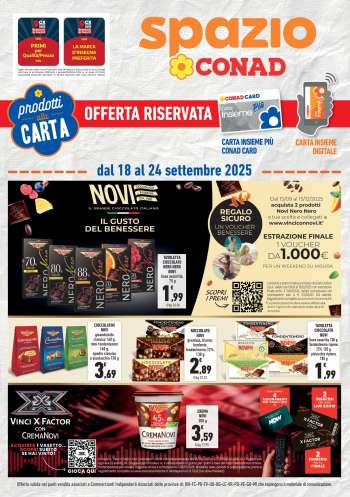 Volantino Spazio Conad - 18/9/2025 - 24/9/2025.