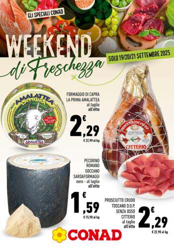 Volantino Conad - 19/9/2025 - 21/9/2025.