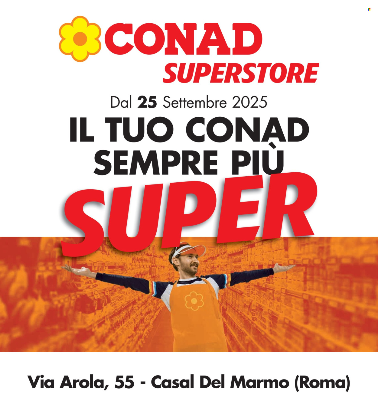 Volantino Spazio Conad - 25/9/2025 - 7/10/2025. Pagina 1