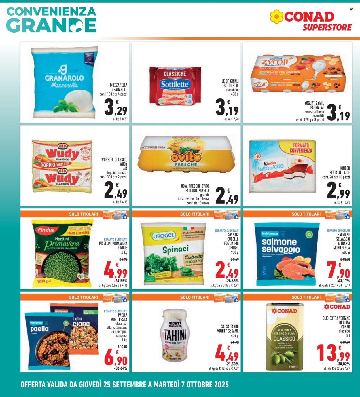 Volantino Spazio Conad - 25/9/2025 - 7/10/2025. Pagina 2