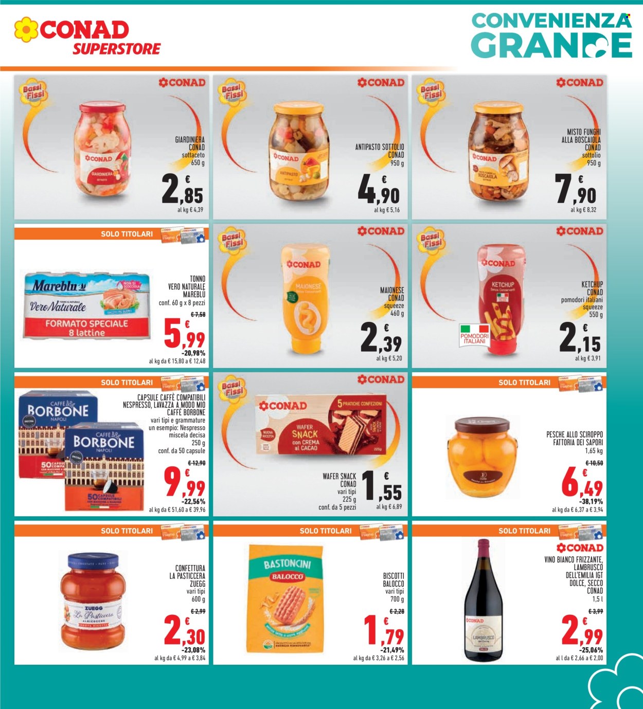 Volantino Spazio Conad - 25/9/2025 - 7/10/2025. Pagina 3