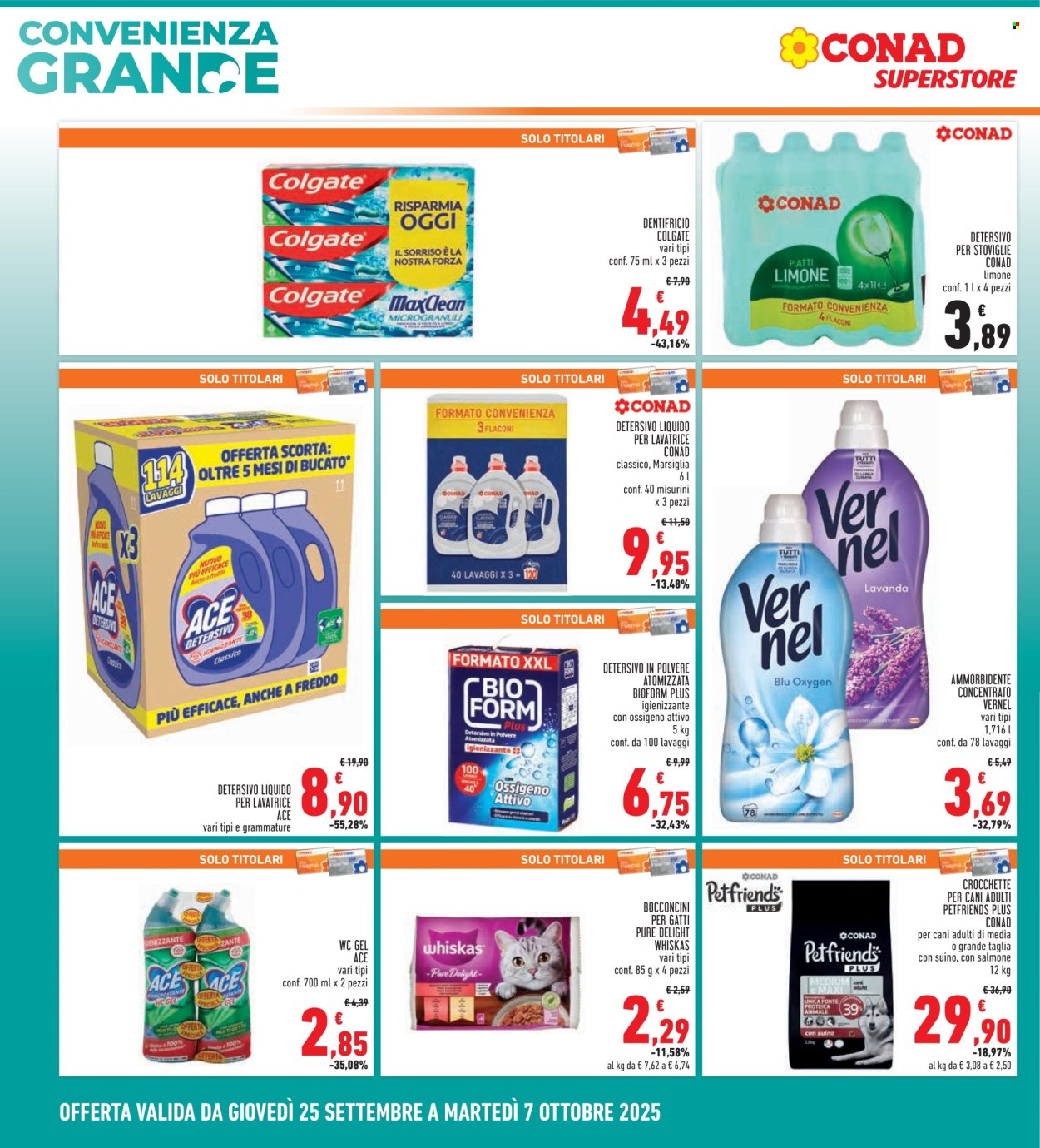 Volantino Spazio Conad - 25/9/2025 - 7/10/2025. Pagina 4