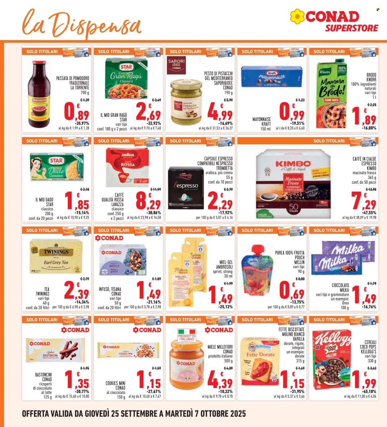 Volantino Spazio Conad - 25/9/2025 - 7/10/2025. Pagina 16
